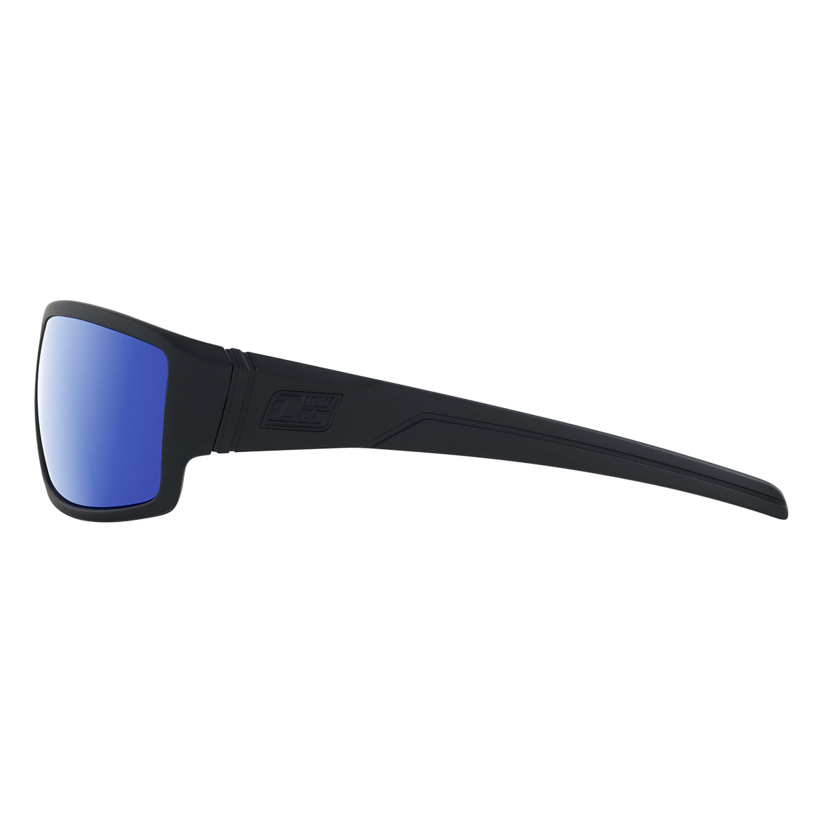 DD Defendor - Satin Black - Grey/Blue Mirror Polarised