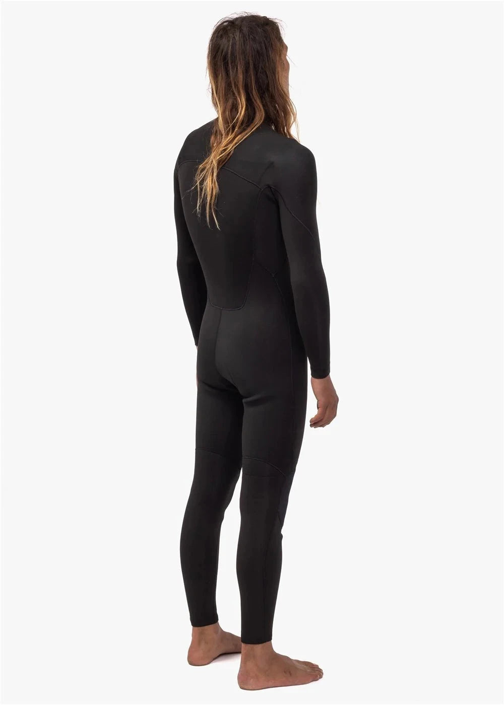 7 Seas 4/3mm Chest Zip - Black (2025) Wetsuits Vissla