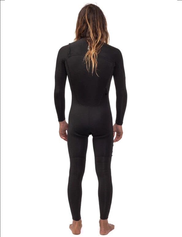 7 Seas 5/4 Chest Zip - Black Wetsuits Vissla