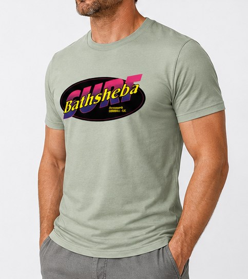 Vintage Sticker Tee - Sage