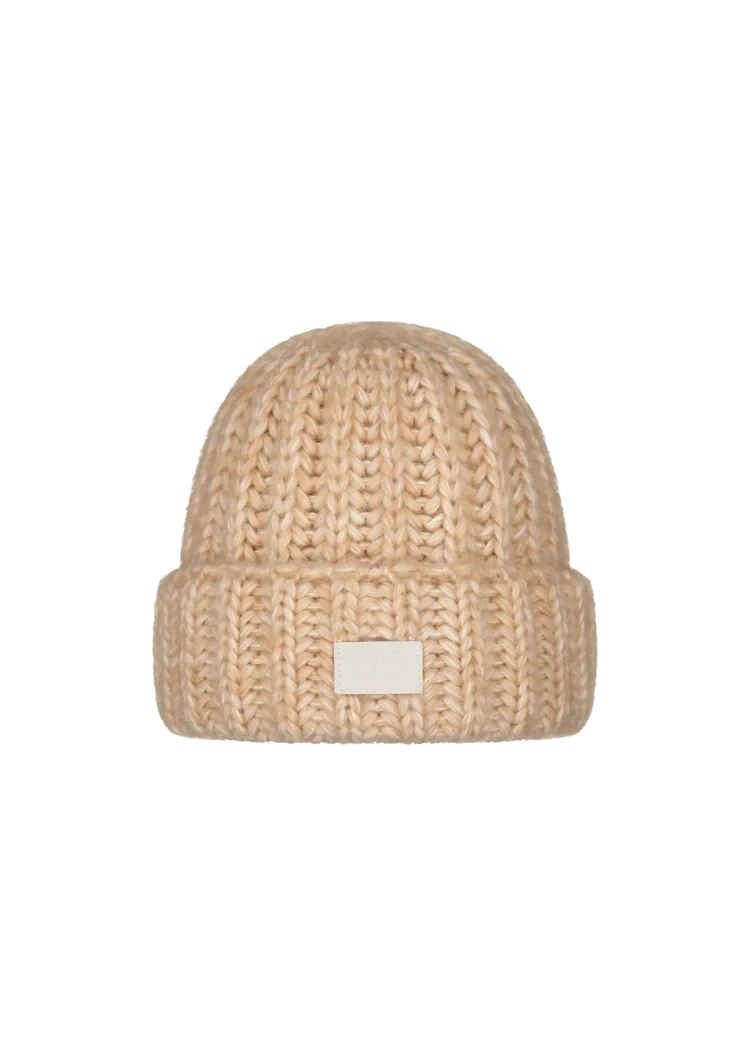 Alpanemone Beanie - Light Brown Women's Hats,Caps & Scarves Barts