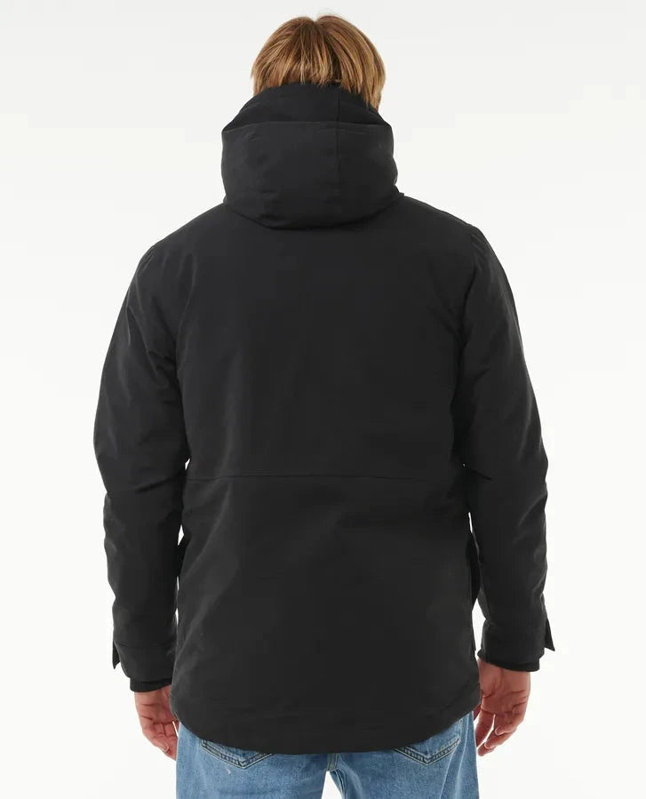 Anti Series Exit 5K Jacket 2025 - Black Men's Jackets Rip Curl