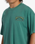 Arch Team T-Shirt - Billiard Men's T-Shirts & Vests Billabong 