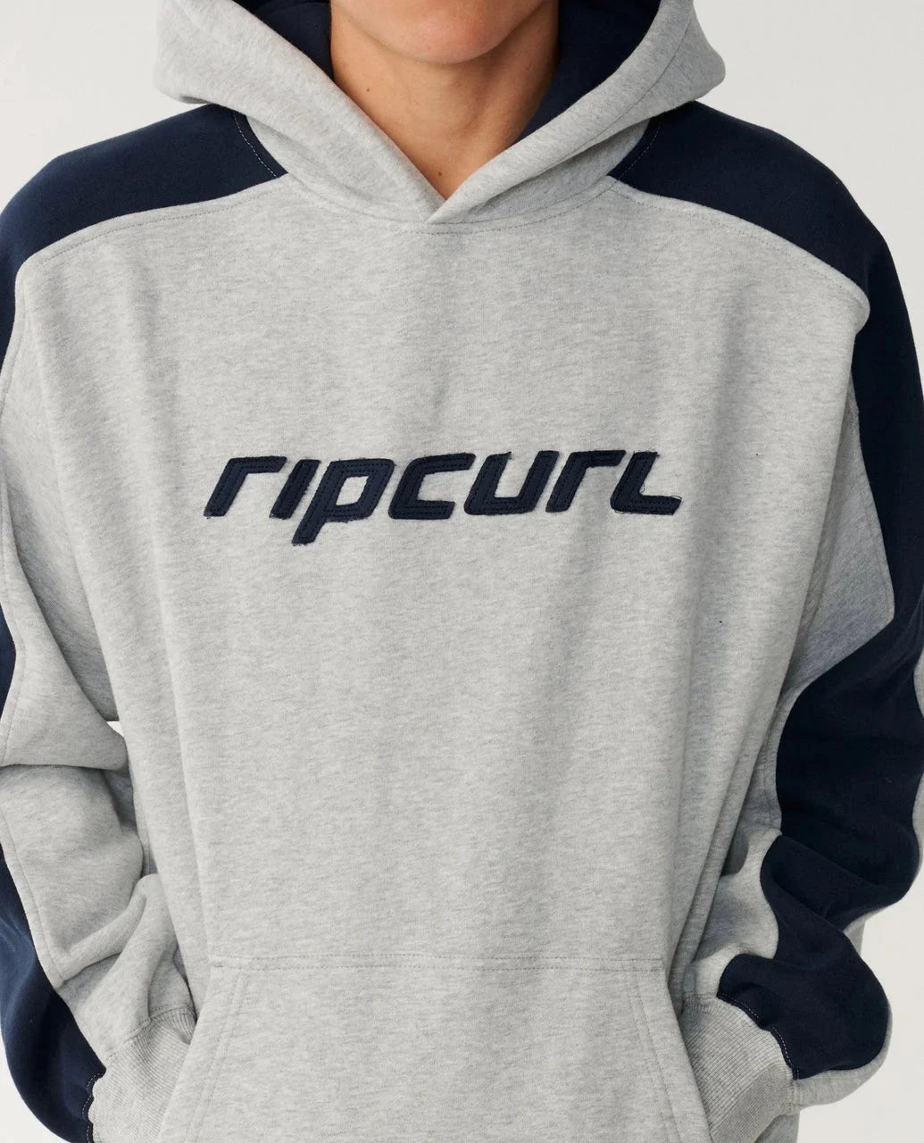 Archive Panel Hood - Grey Marle Men's Hoodies & Sweatshirts Rip Curl