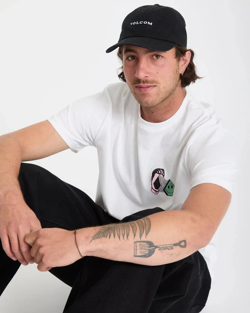 Aura T-Shirt - White Men's T-Shirts & Vests Volcom
