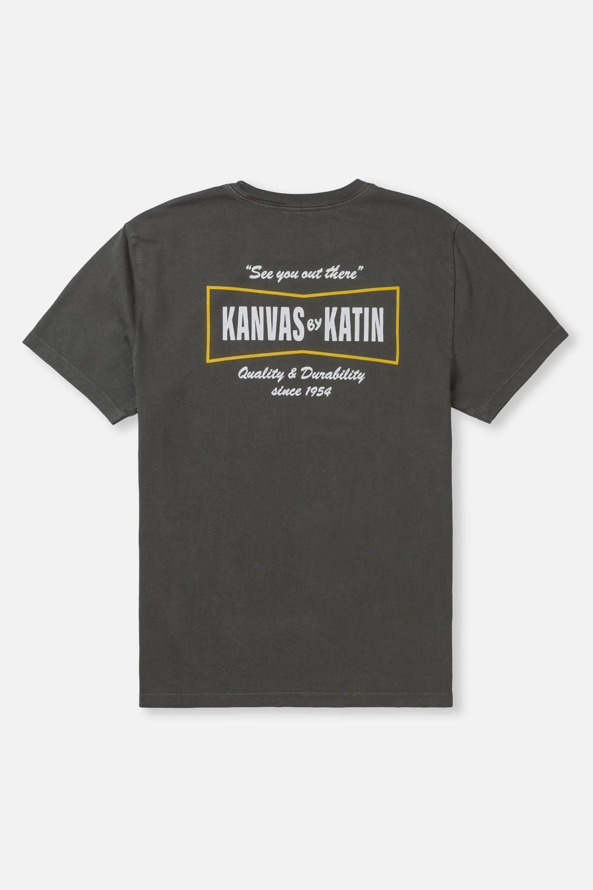 Axle Tee - Lead Men's T-Shirts & Vests Katin