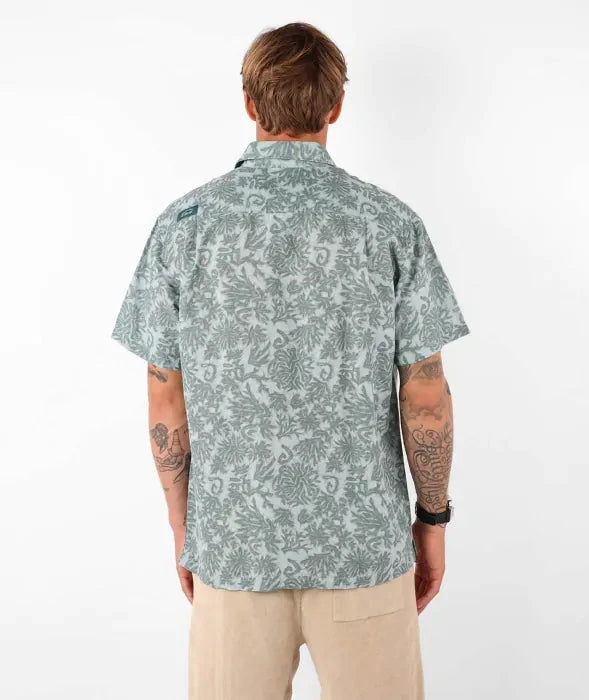 Barrel Shirt - Eucalyptus Men's Shirts & Polos Oxbow