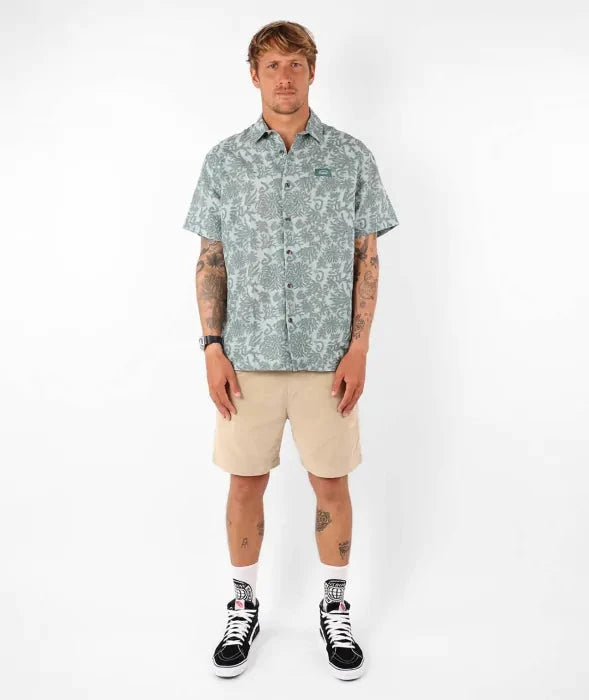Barrel Shirt - Eucalyptus Men's Shirts & Polos Oxbow