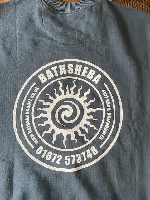 Bathsheba Disc Sweater - Denim Blue Men's Hoodies & Sweatshirts Bathsheba Surf