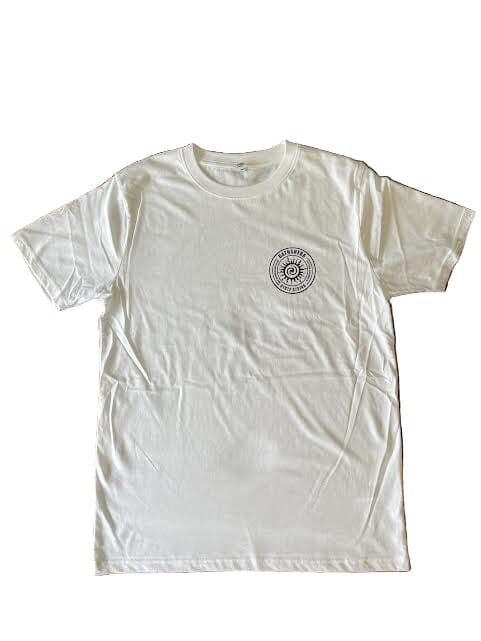 Bathsheba Disc Tee - White Men's T-Shirts & Vests Bathsheba Surf