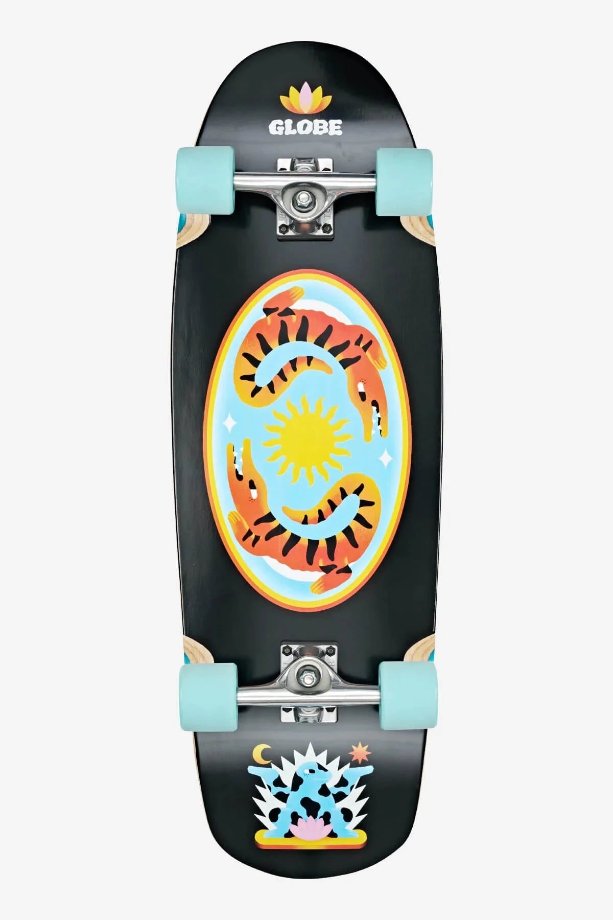 Big Bad Bruiser - Lotus Skateboards Globe