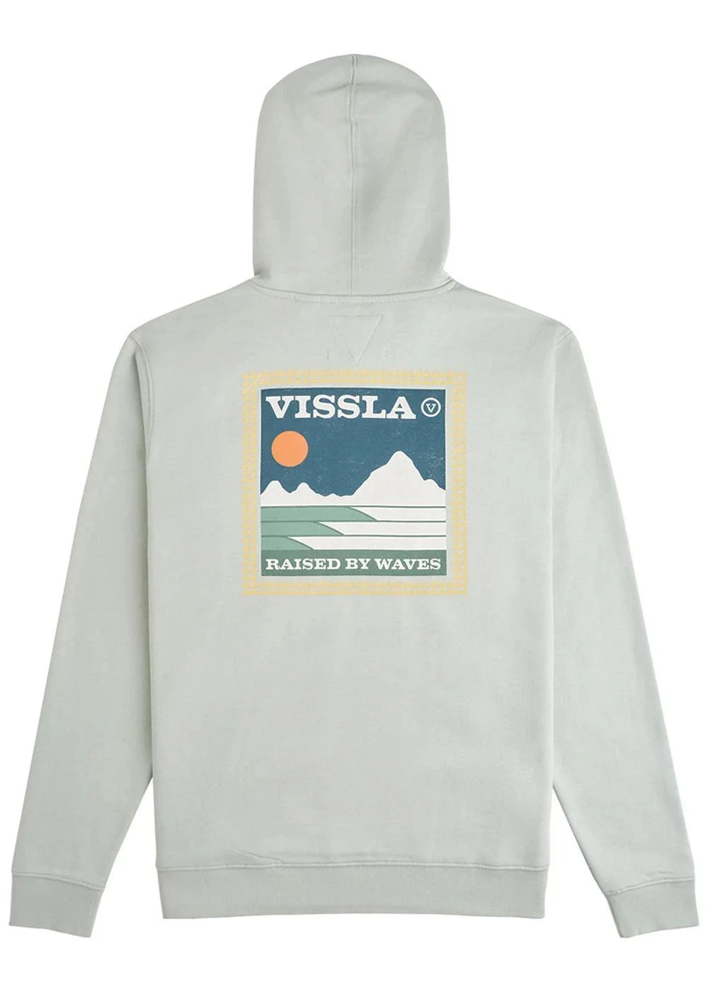 Big Sky Hooded Fleece - Silver Men's Hoodies & Sweatshirts Vissla S
