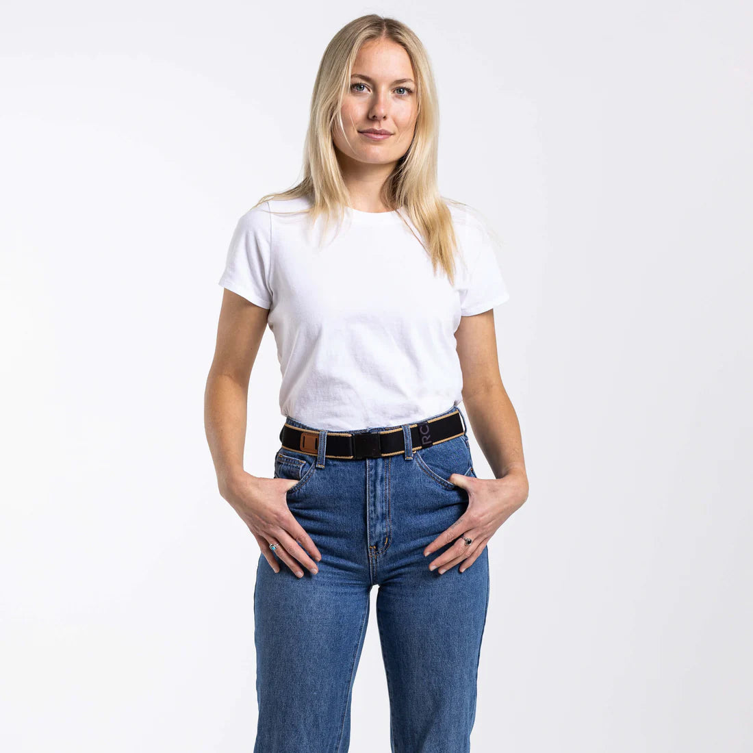 Blackwood A2 Stretch Belt - Black/Sand BELTS Arcade