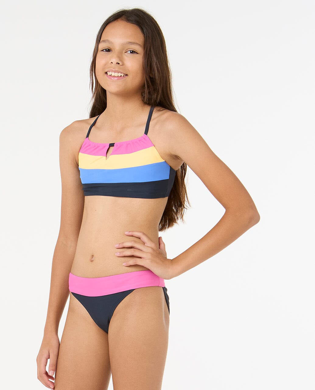 Block Party 3 Piece Set - Navy Children's Clothing Rip Curl Women 8
