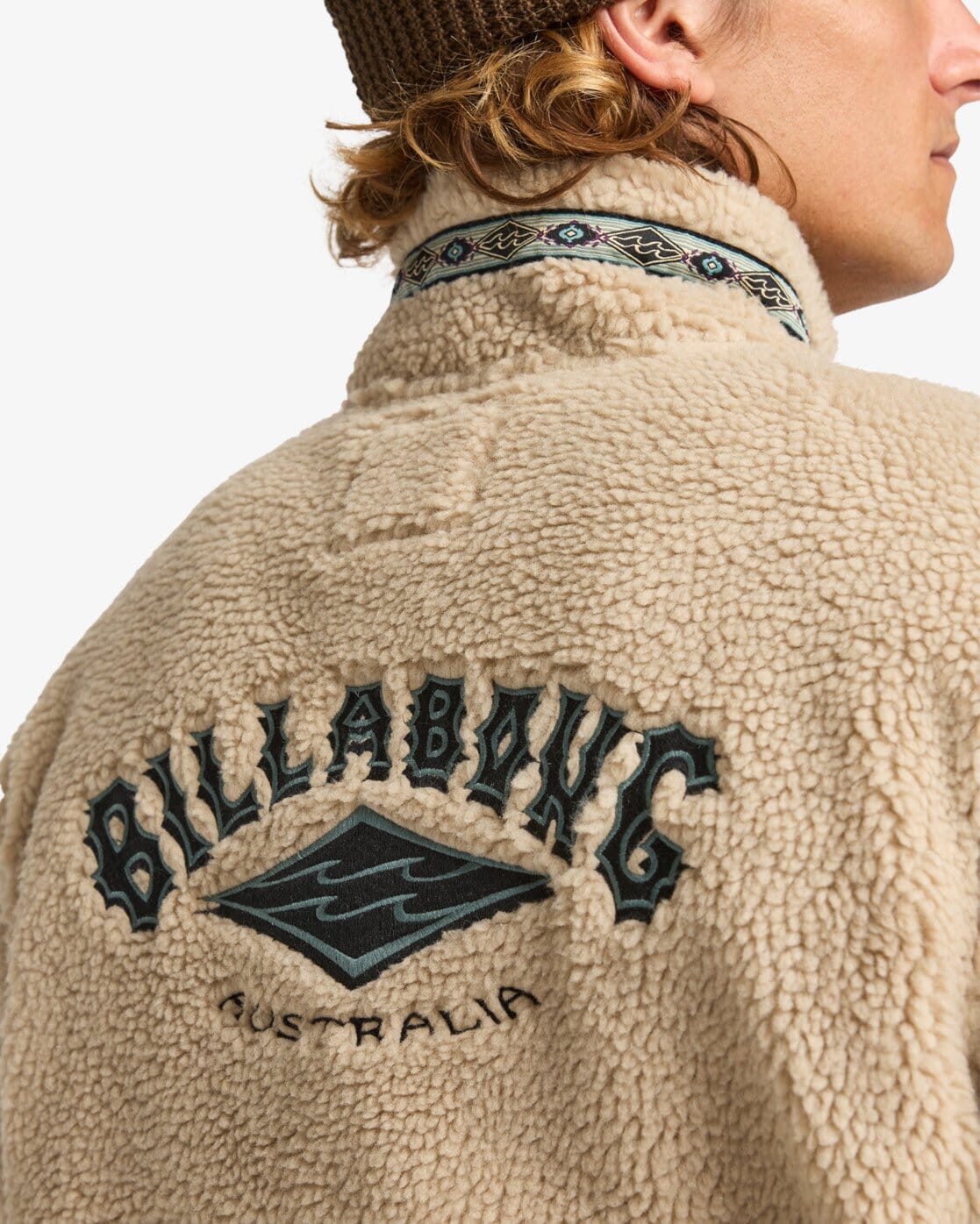 Boundary Tombstone Fleece - Desert Men's Hoodies & Sweatshirts Billabong