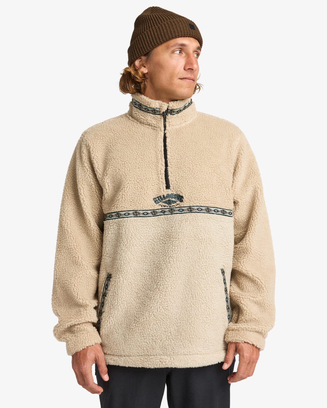 Boundary Tombstone Fleece - Desert Men's Hoodies & Sweatshirts Billabong S