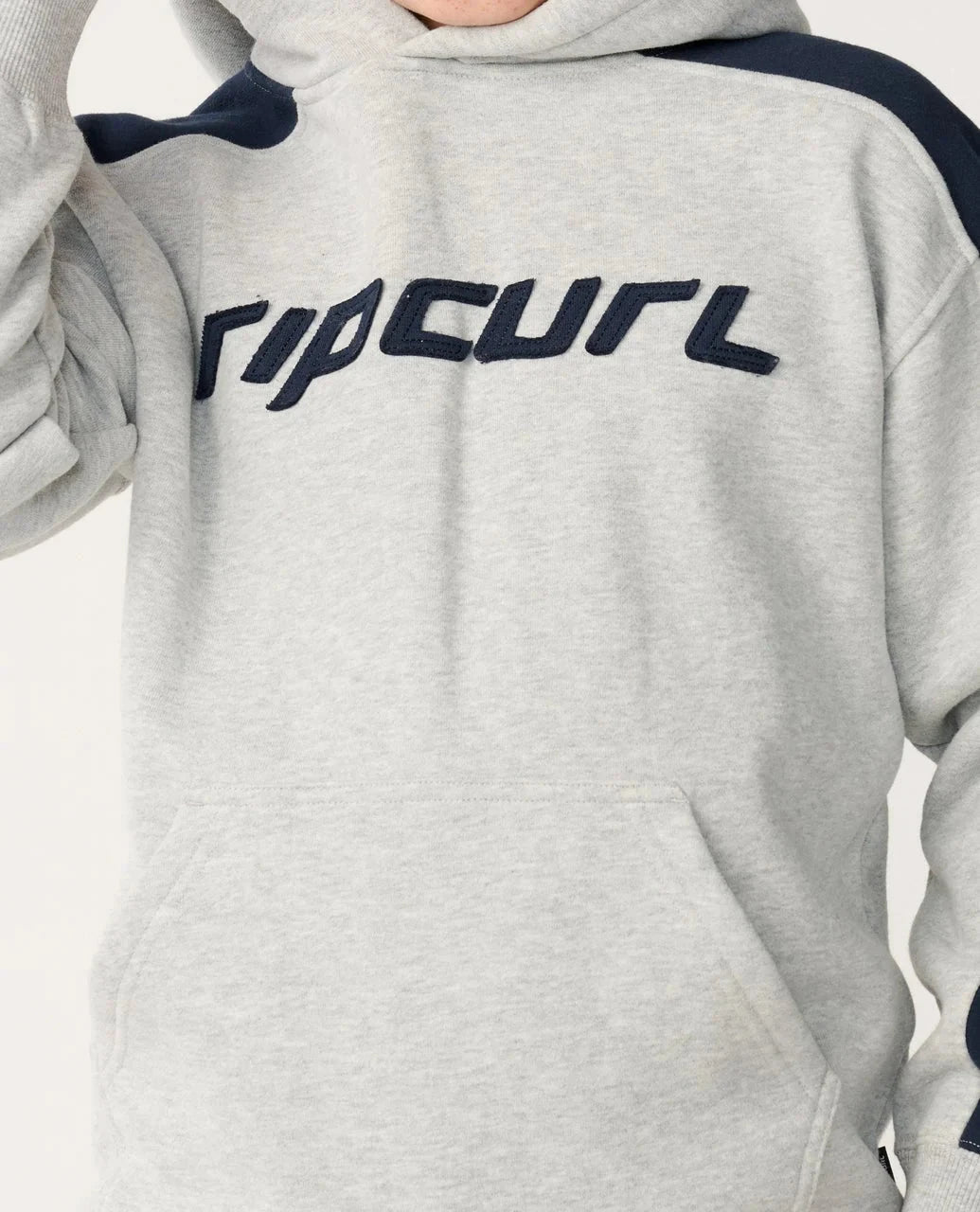 Boys Archive Panel Hood - Grey Marle Children's Hoodies Rip Curl