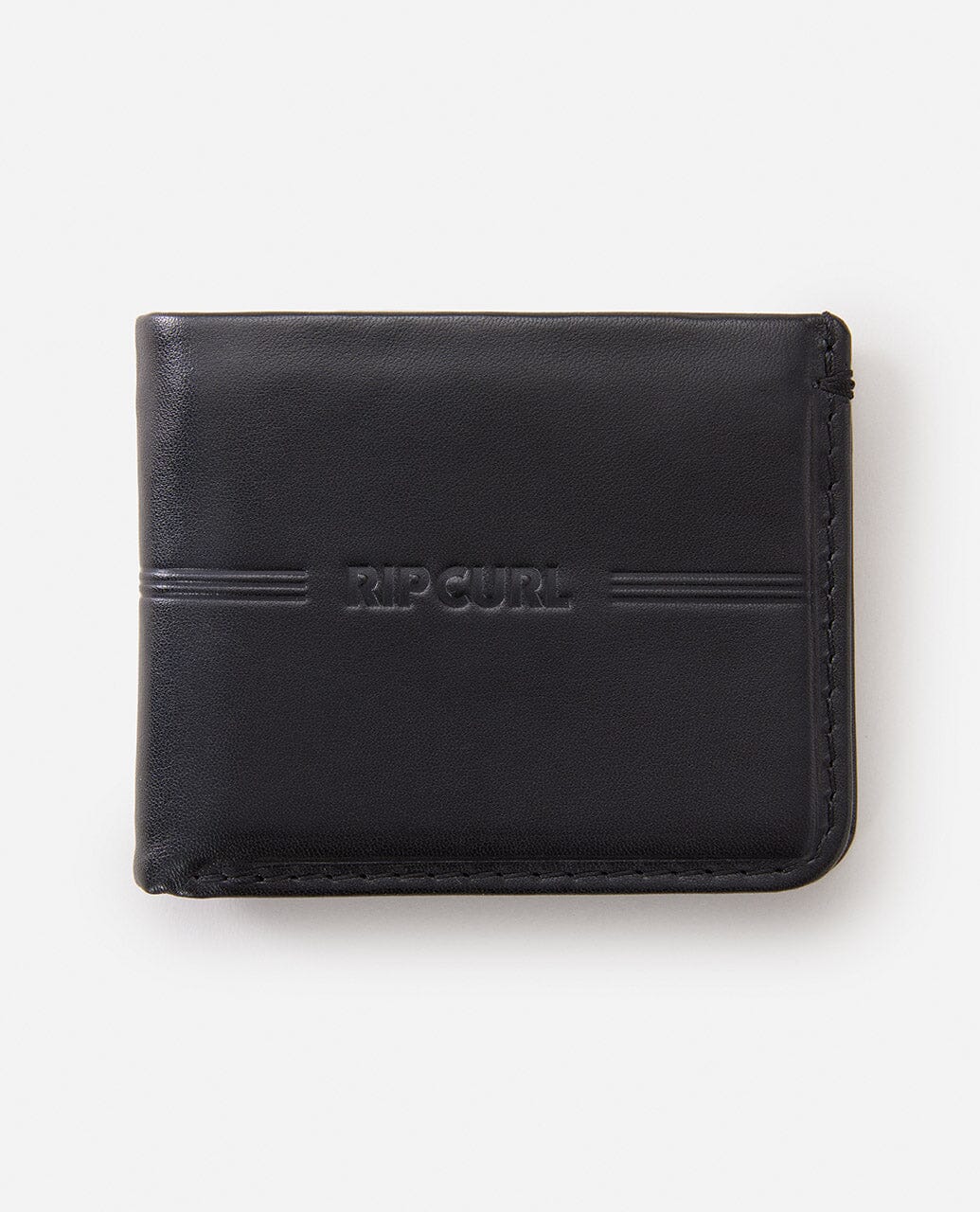 Brand Stripe RFID 2 in 1 - Black Wallets Rip Curl