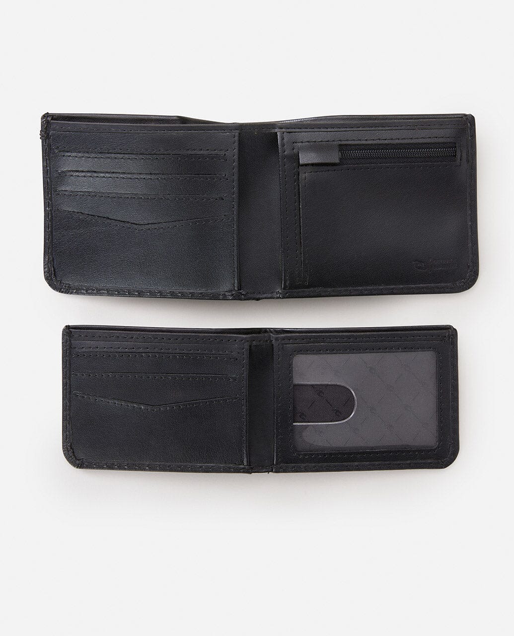 Brand Stripe RFID 2 in 1 - Black Wallets Rip Curl