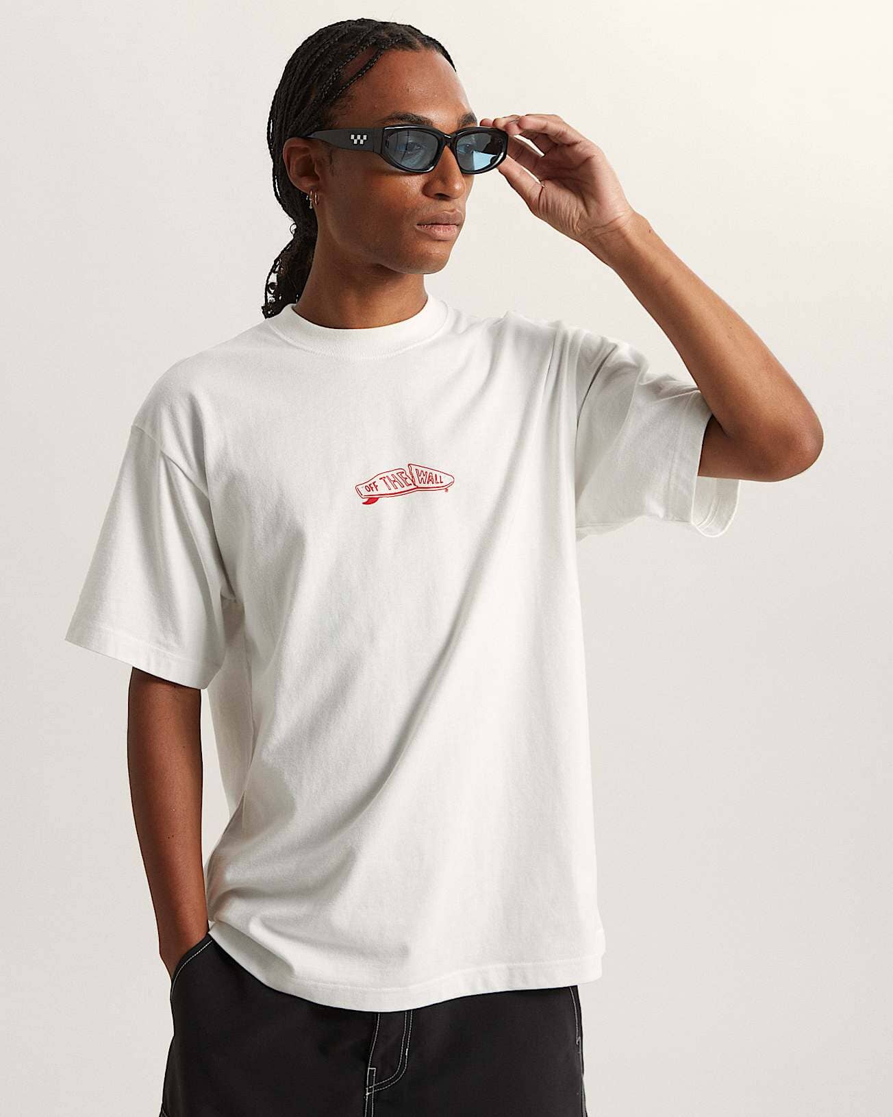 Buckled T-Shirt - White Men's T-Shirts & Vests Vans
