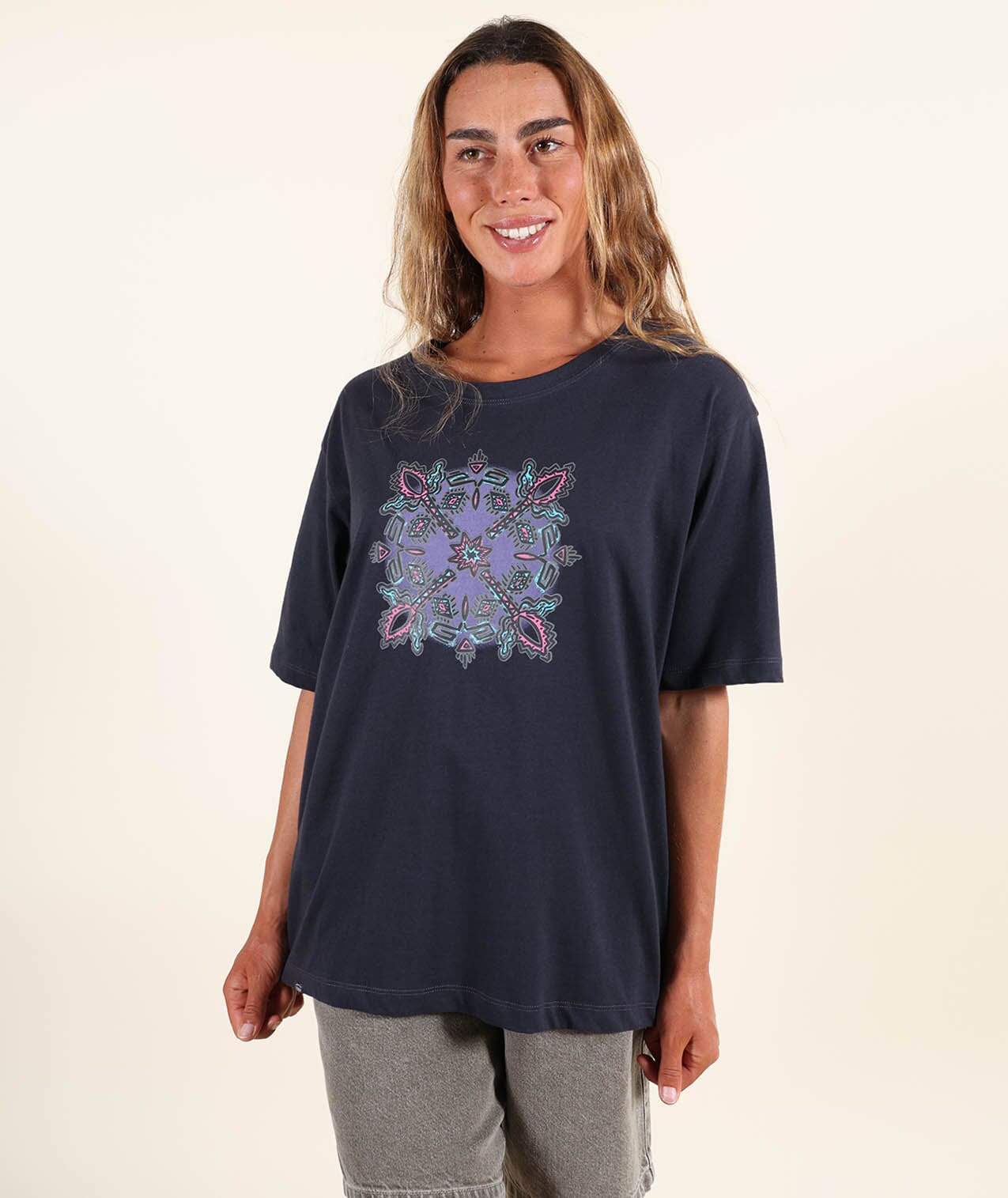 Bumblebee Tee - Graphite Women's T-Shirts and Vest Tops Oxbow XS