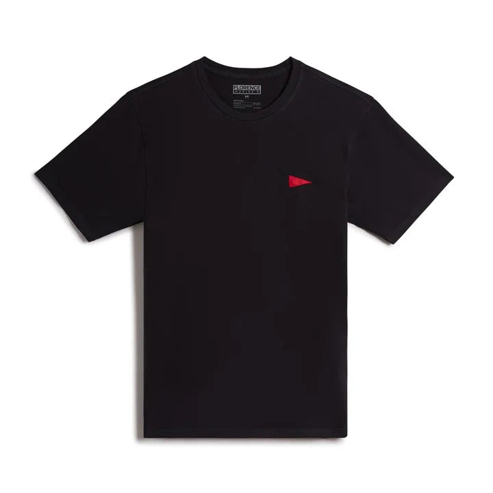 Burgee T Shirt - Black Men's T-Shirts & Vests Florence Marine X