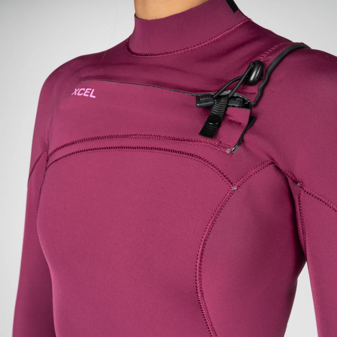 Comp 3/2mm Chest Zip - Plum (2024) Women's wetsuits Xcel