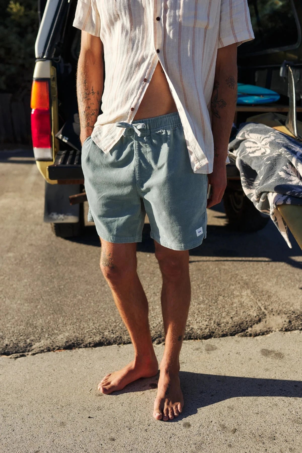 Cord Local Short - Abyss Men's Shorts & Boardshorts Katin