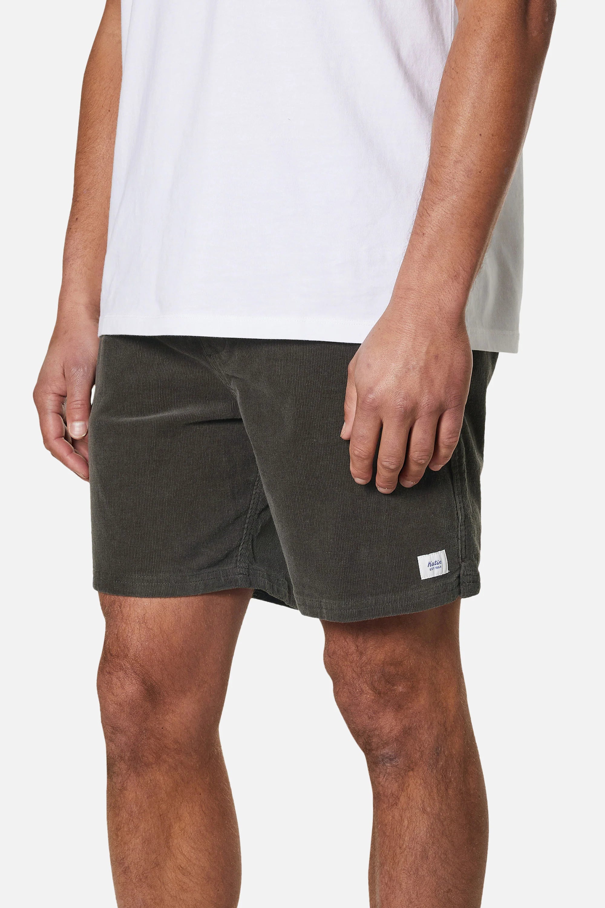CORD LOCAL SHORT - Black Wash Men's Shorts & Boardshorts Katin