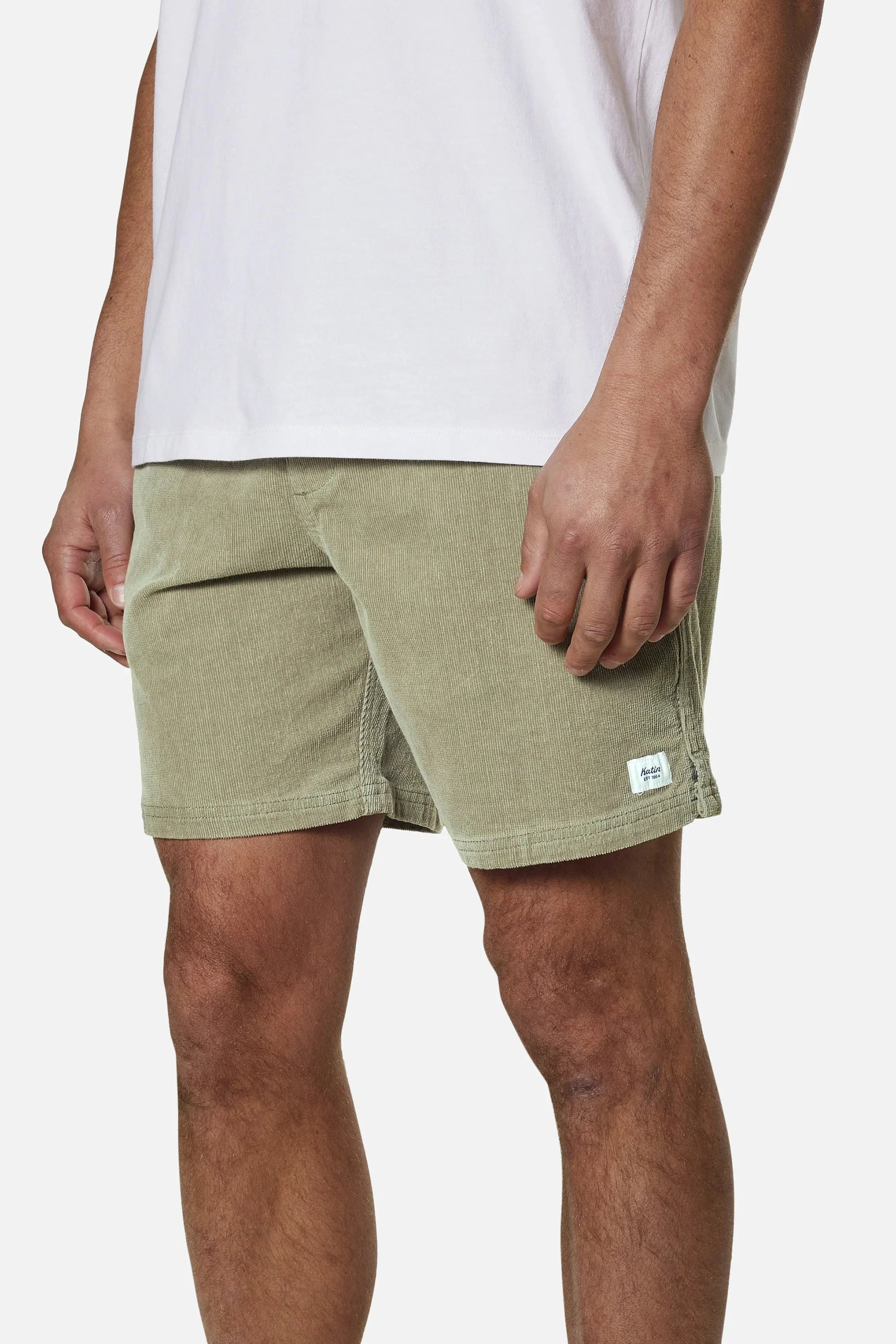Cord Local Short - Warm Grey Men's Shorts & Boardshorts Katin
