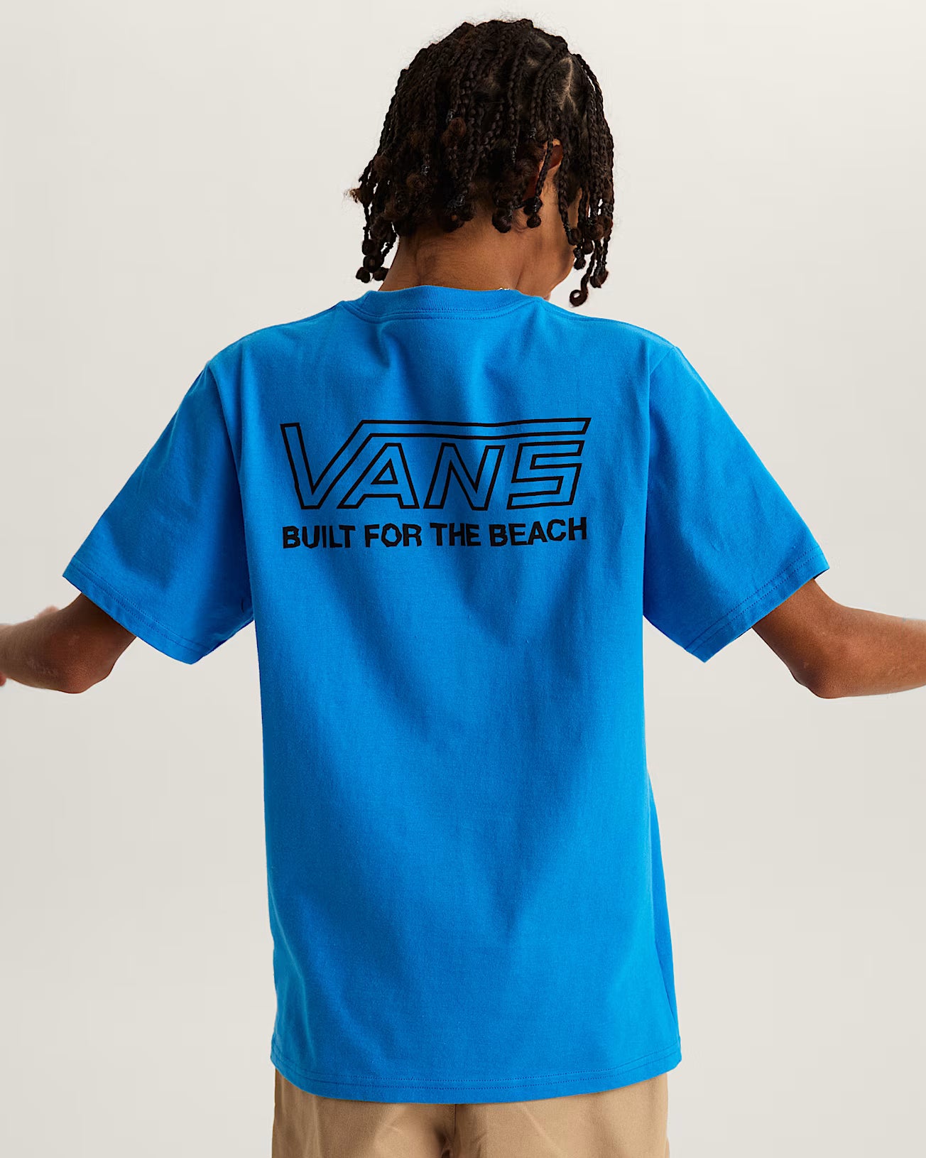 Crestline Kids Tee - Bright Azure Children's Tees Vans Youth