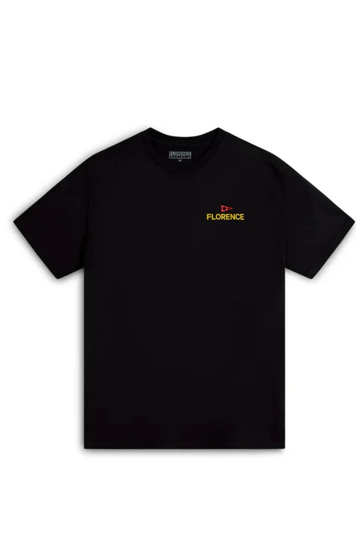 Crew T Shirt - Black Men's T-Shirts & Vests Florence Marine X S