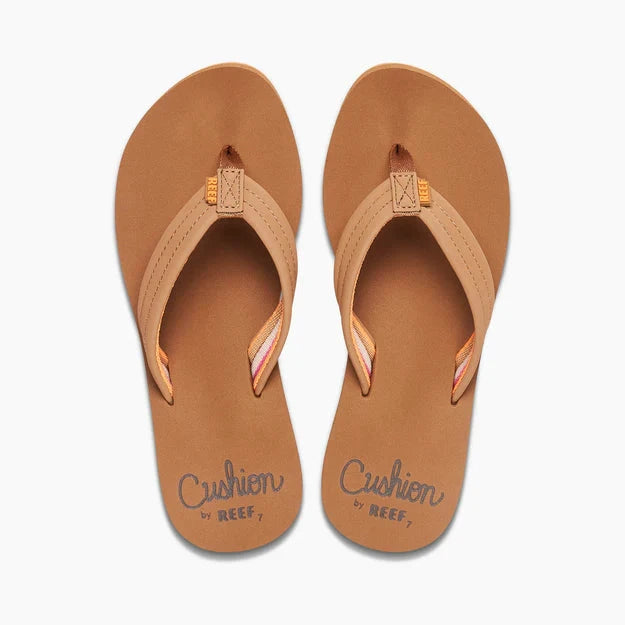 Cushion Breeze - Tan/Smoothie Women's Flipflops,Shoes & Boots Reef UK 4