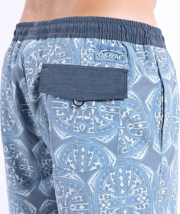Darts Swim Short - Lost Blue Men's Shorts & Boardshorts Oxbow