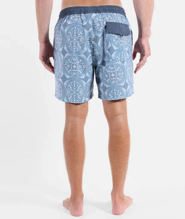 Darts Swim Short - Lost Blue Men's Shorts & Boardshorts Oxbow