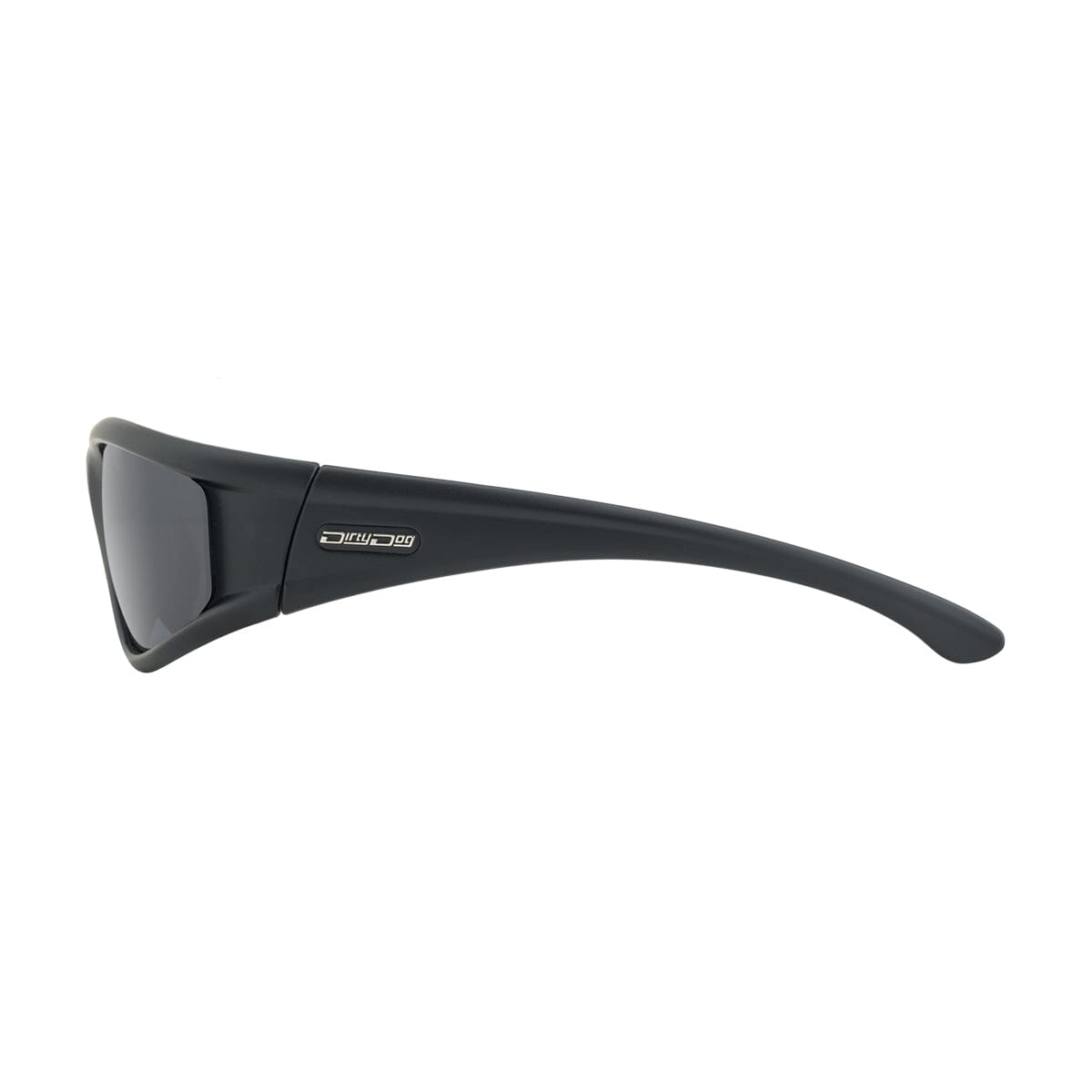 DD Banger - Satin Black - Grey Polarised Sunglasses Dirty Dog