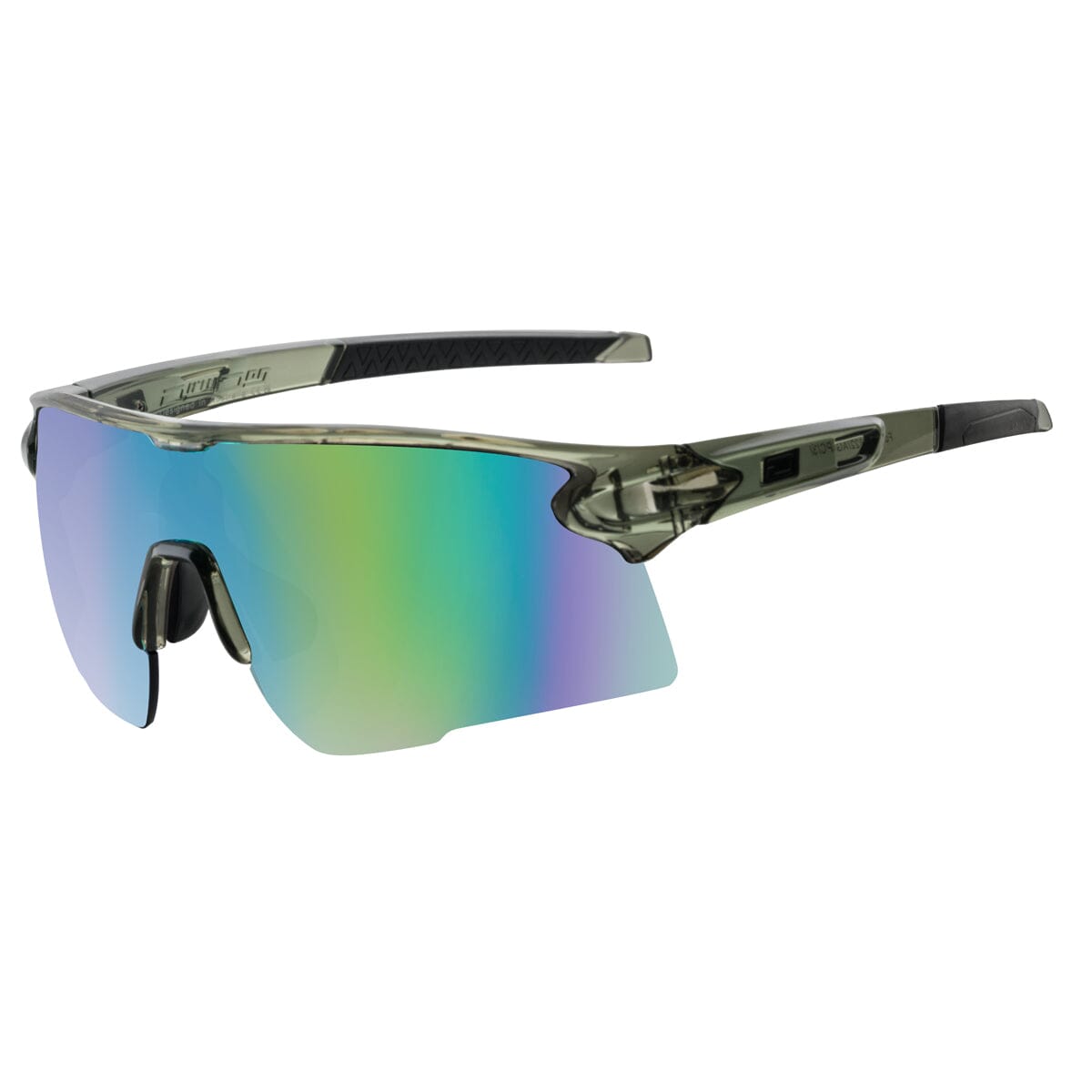 DD Force Crystal Light Green - Green Mirror Polarised Sunglasses Dirty Dog