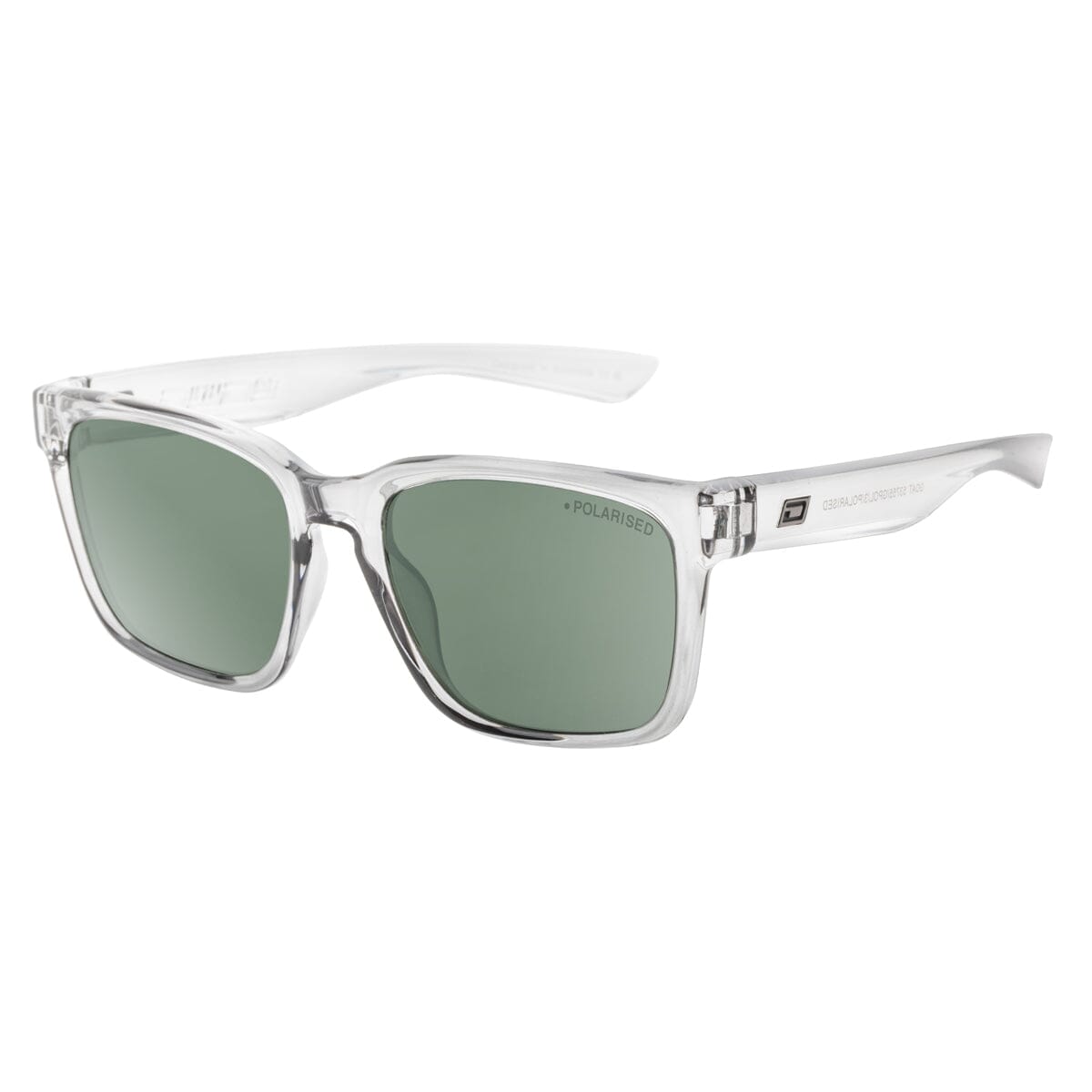 DD Goat - Crystal Grey/Green Polarised Sunglasses Dirty Dog