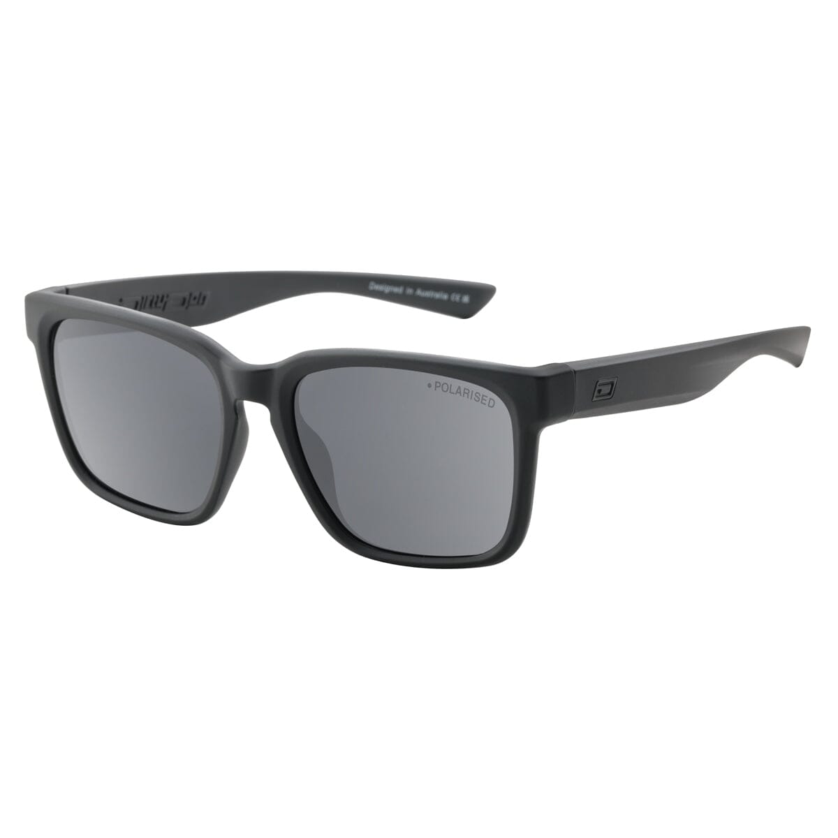 DD Goat - Satin Black/Grey Polarised Sunglasses Dirty Dog