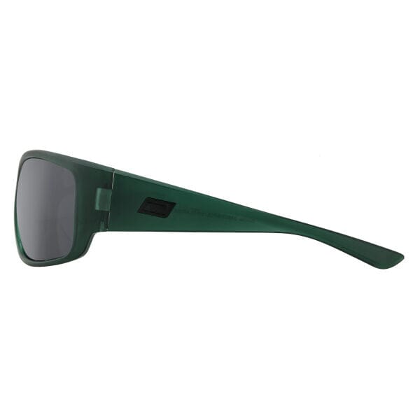 DD Gorilla - Satin Crystal Dark Green/Grey Polarized Sunglasses Dirty Dog