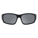 DD Snapper - Satin Black/Grey,Flash Mirror Polarised Sunglasses Dirty Dog 