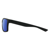 DD Yolo - Satin Black/Ice Blue Mirror Polarised Sunglasses Dirty Dog 