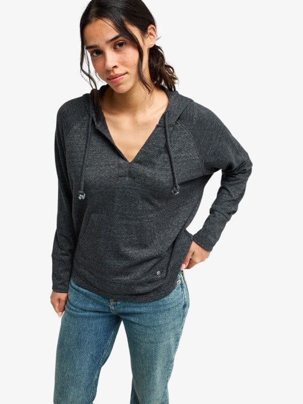 Destination Surf - Anthracite Women's Hoodies & Sweatshirts Roxy