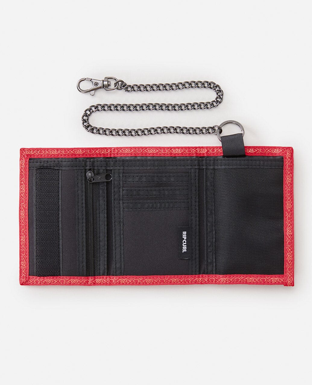 Diamond Chain Wallet - Red/Black Wallets Rip Curl