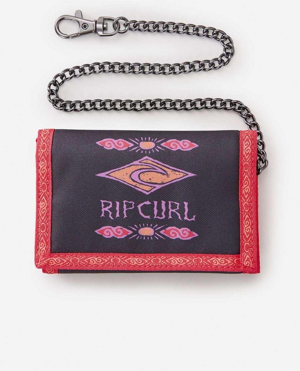 Diamond Chain Wallet - Red/Black Wallets Rip Curl