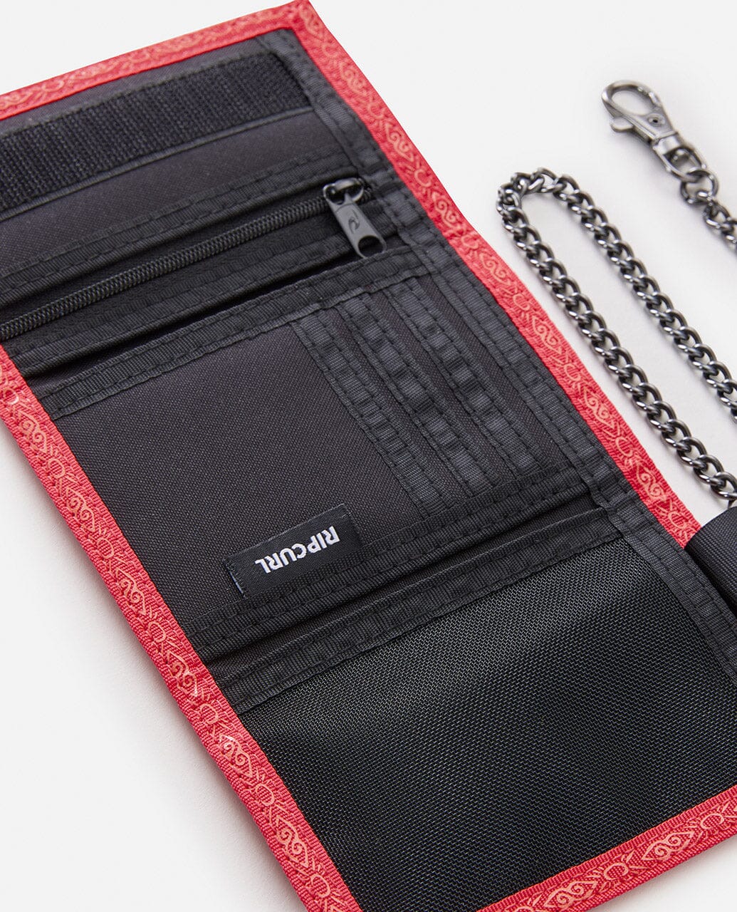 Diamond Chain Wallet - Red/Black Wallets Rip Curl