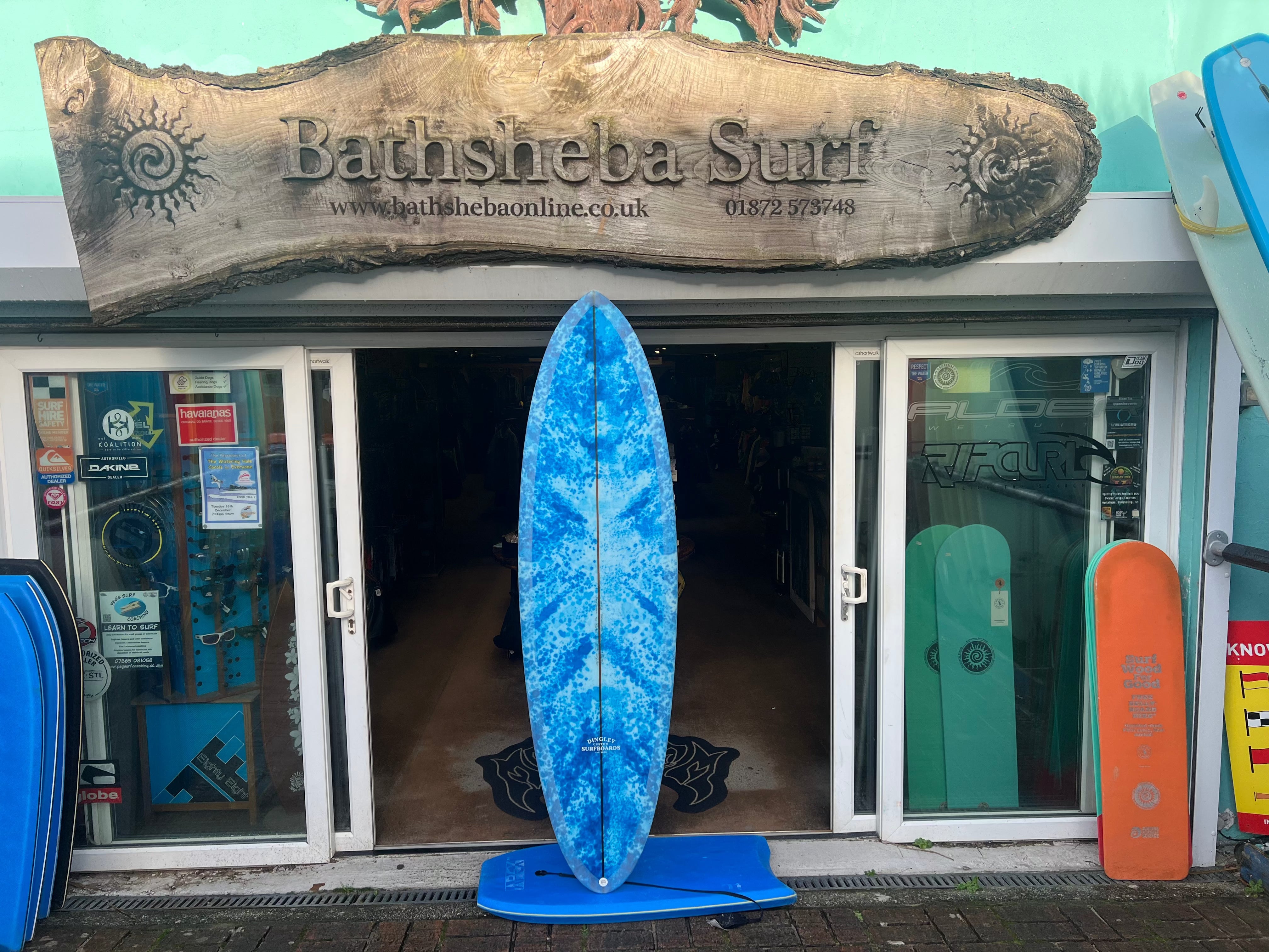 Dingley Surfboards 6'6" Quad Surfboard Dingley Surfboards