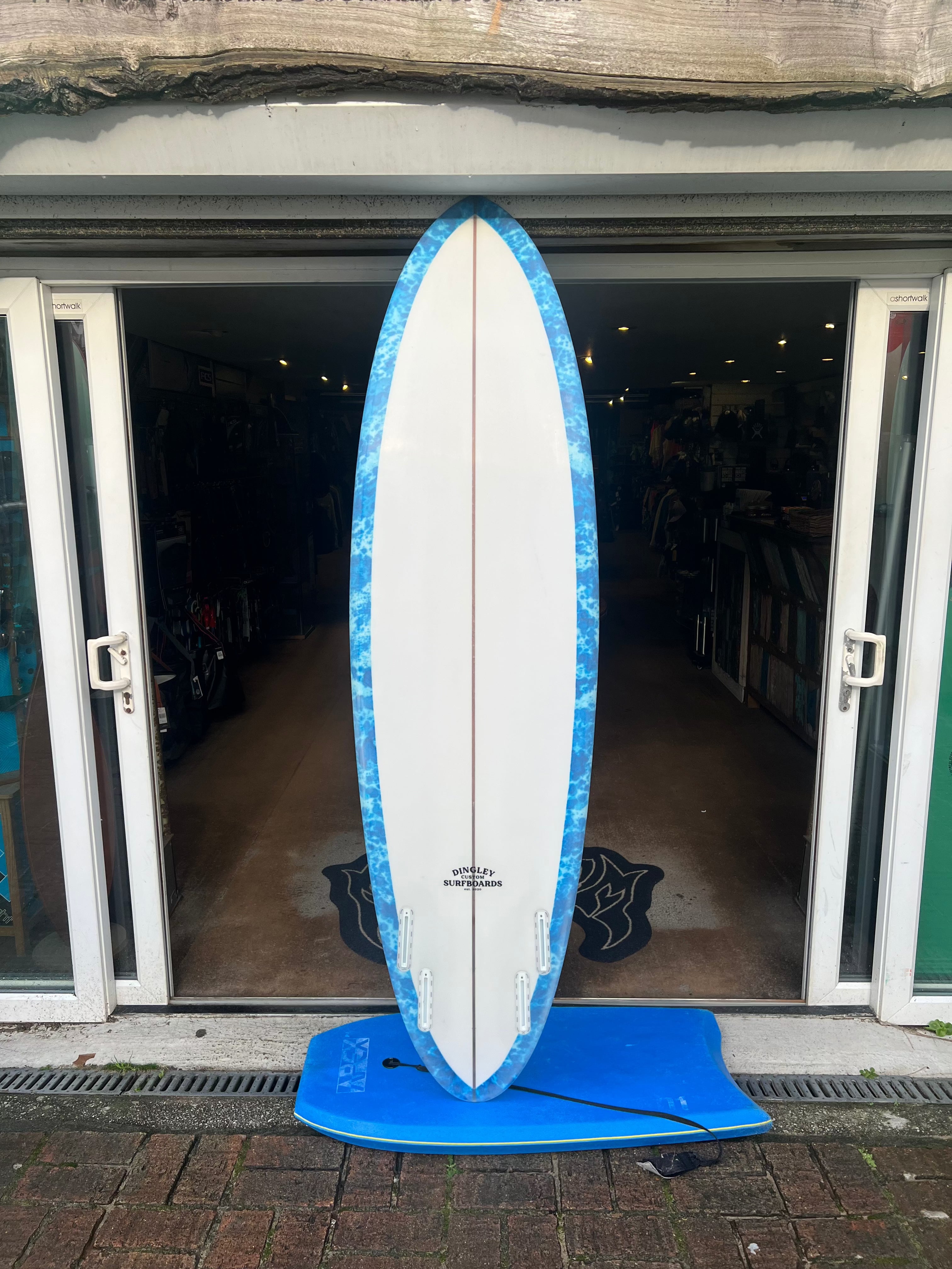 Dingley Surfboards 6'6" Quad Surfboard Dingley Surfboards