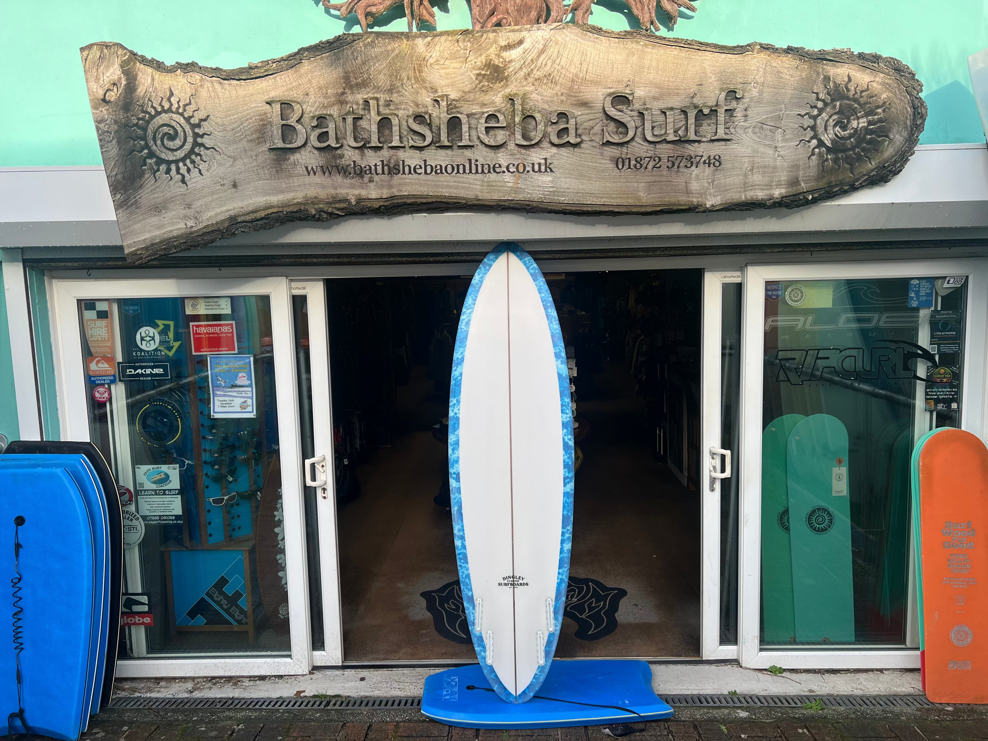 Dingley Surfboards 6'6" Quad Surfboard Dingley Surfboards