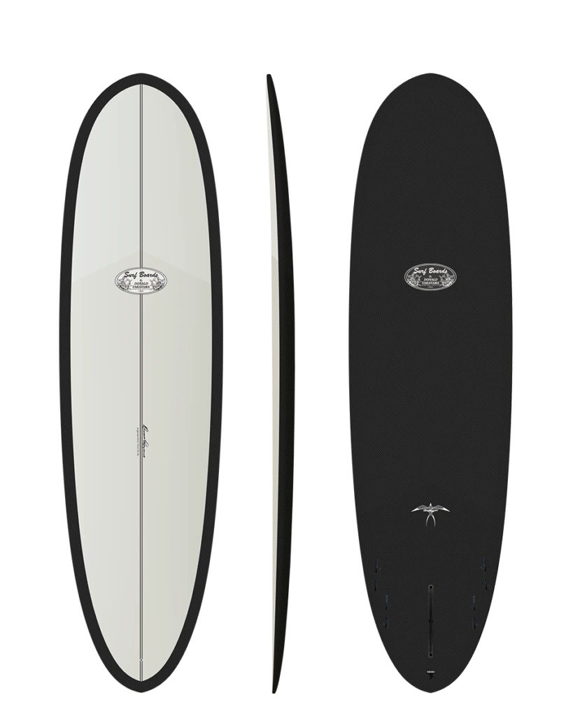 Donald Takayama Scorpion 2 6'4" Thunderbolt Black - White Carbon Surfboard Donald Takayama